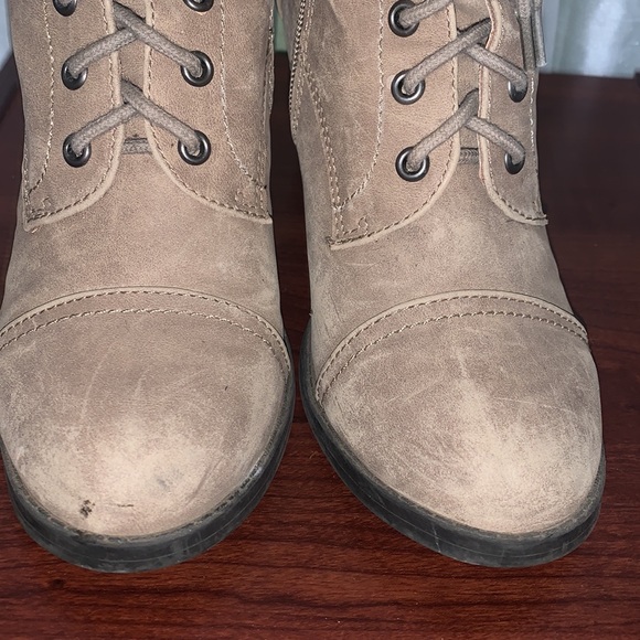 Madden Girl Shoes Madden Girl Combat Heel Boots Poshmark